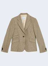 Sand Copenhagen - Houndstooth Tailored Jacket