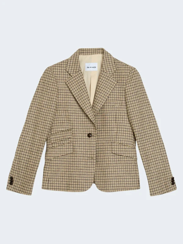 Sand Copenhagen - Houndstooth Tailored Jacket