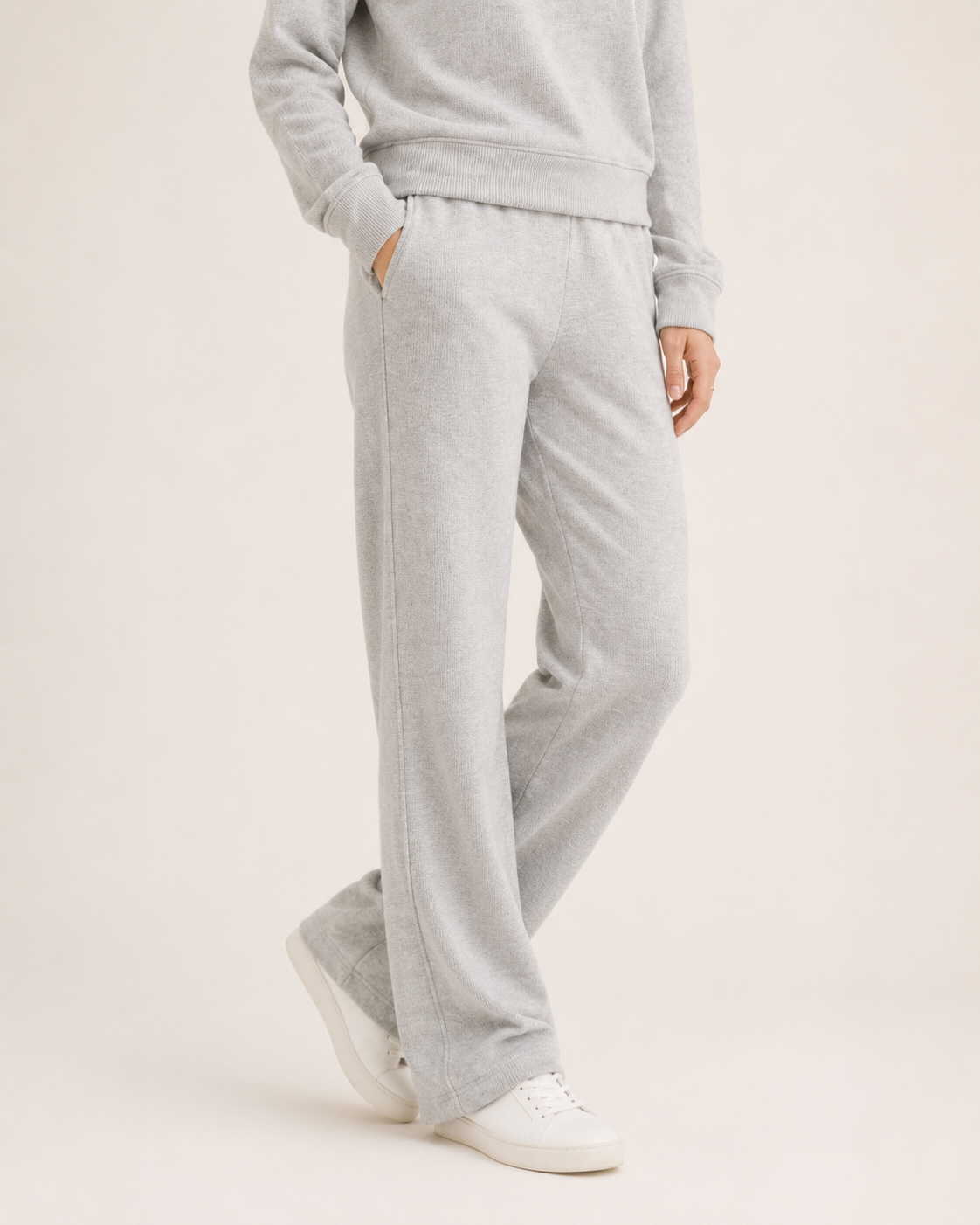 DONDUP - Sweatpants med bred linning