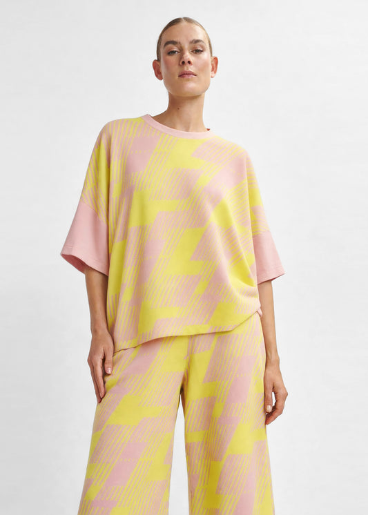 Jotaly Jacquard Knit Pullover