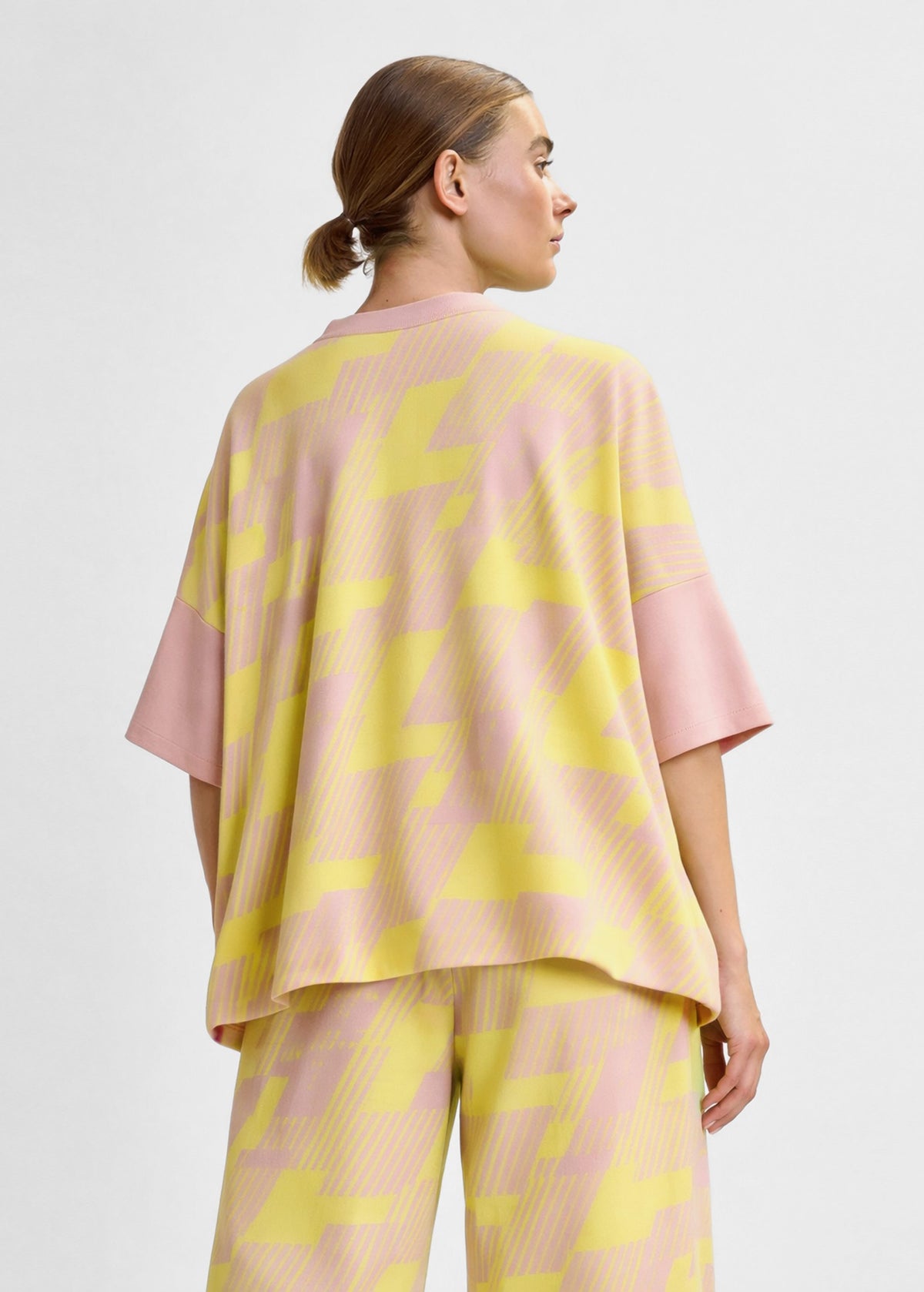 Jotaly Jacquard Knit Pullover