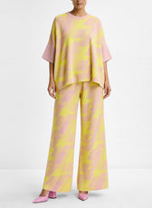 Jotaly Jacquard Knit Pullover