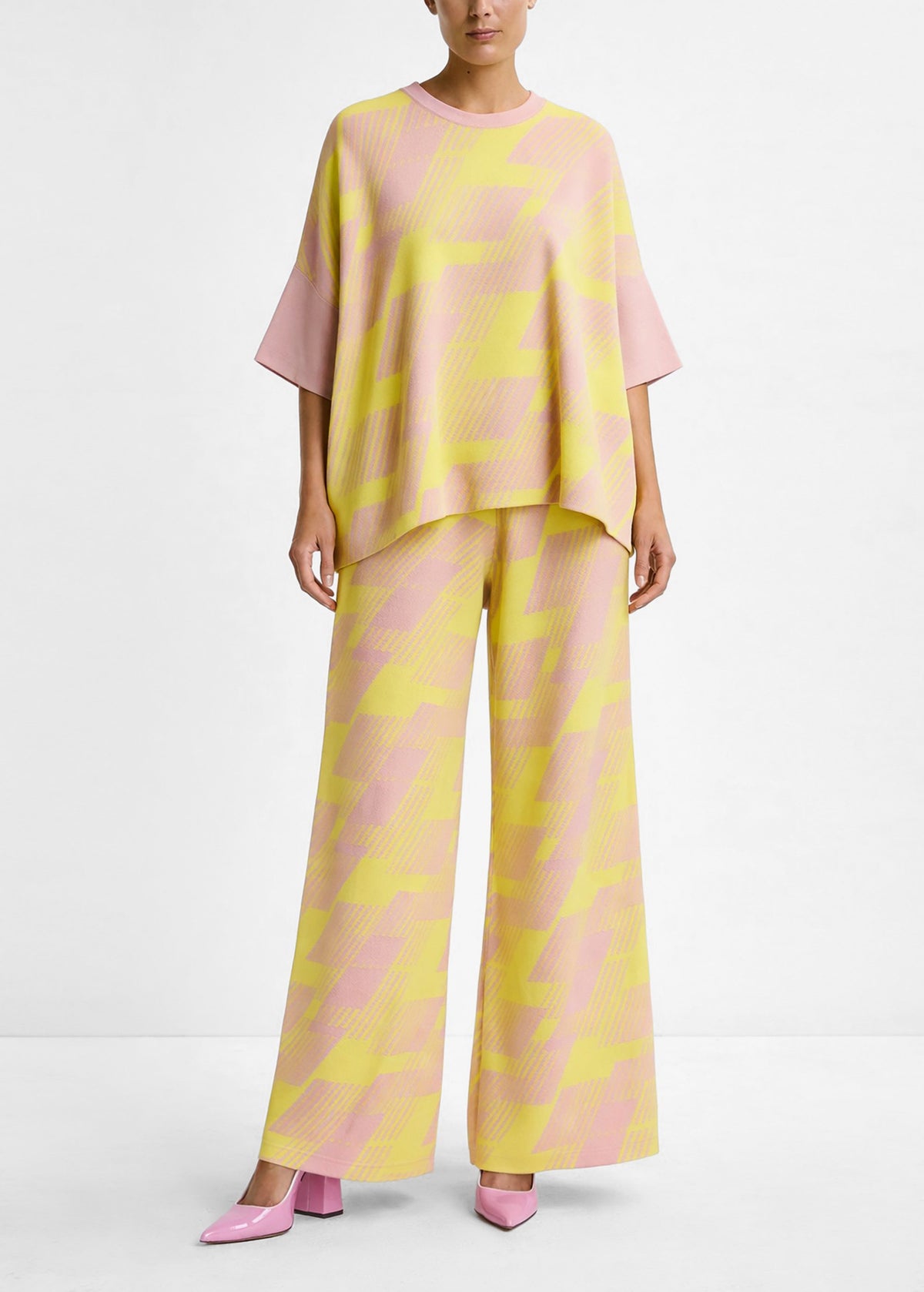 Jotaly Jacquard Knit Pullover