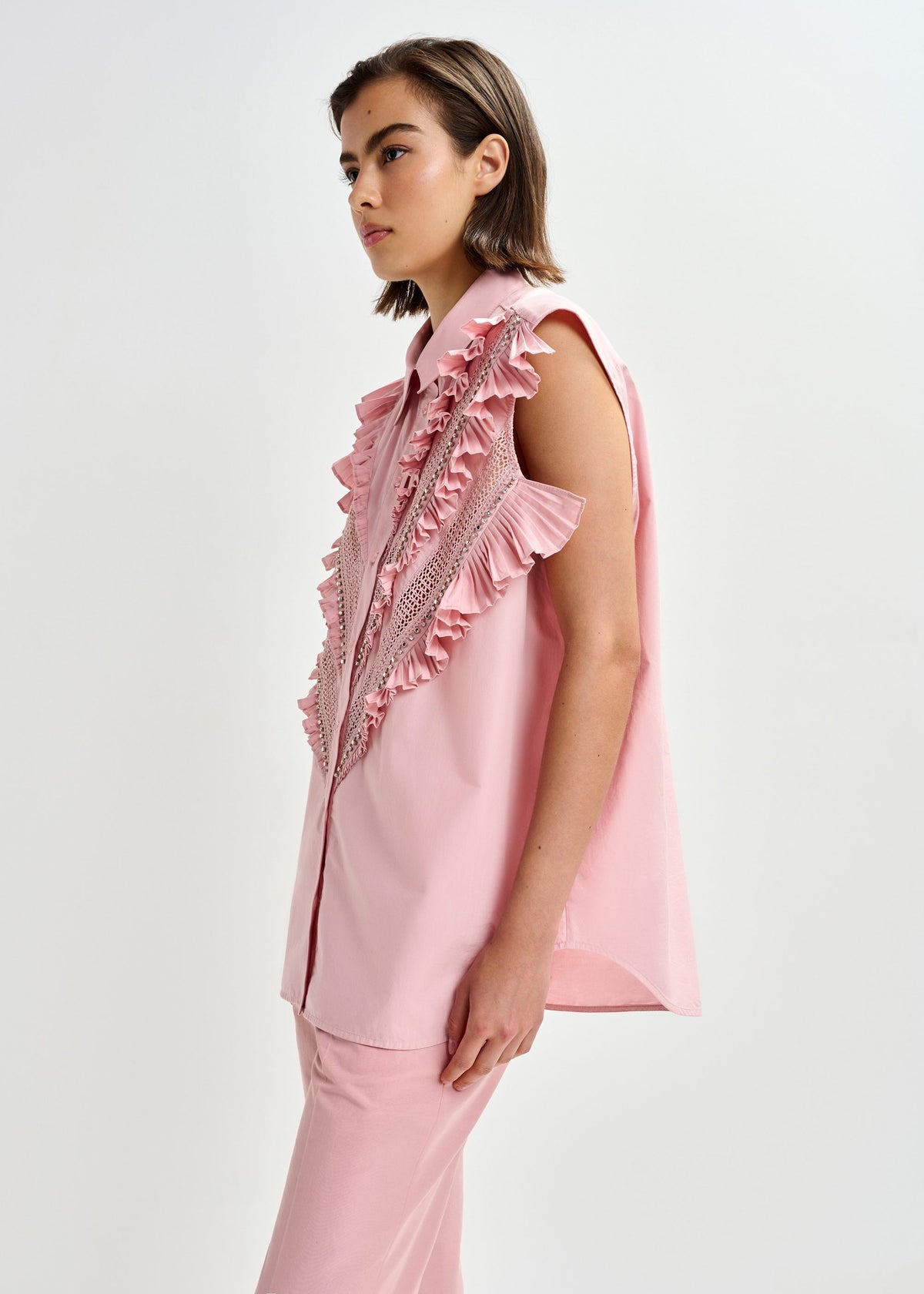 Jeandarlene Sleeveless Shirt