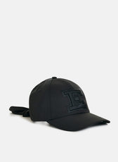 Jiny Cap With Bow At Back - Black