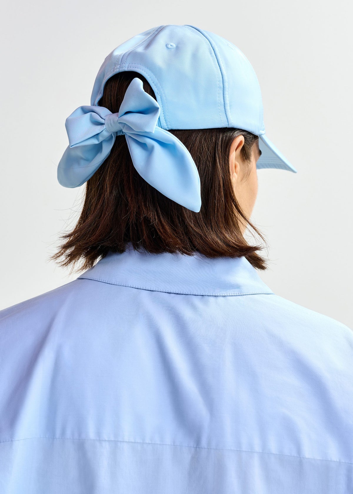 Jiny Cap With Bow At Back