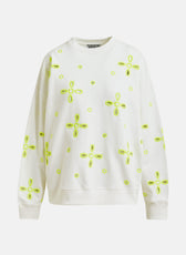 Jix Embroidered Sweatshirt - Combo3 Off White