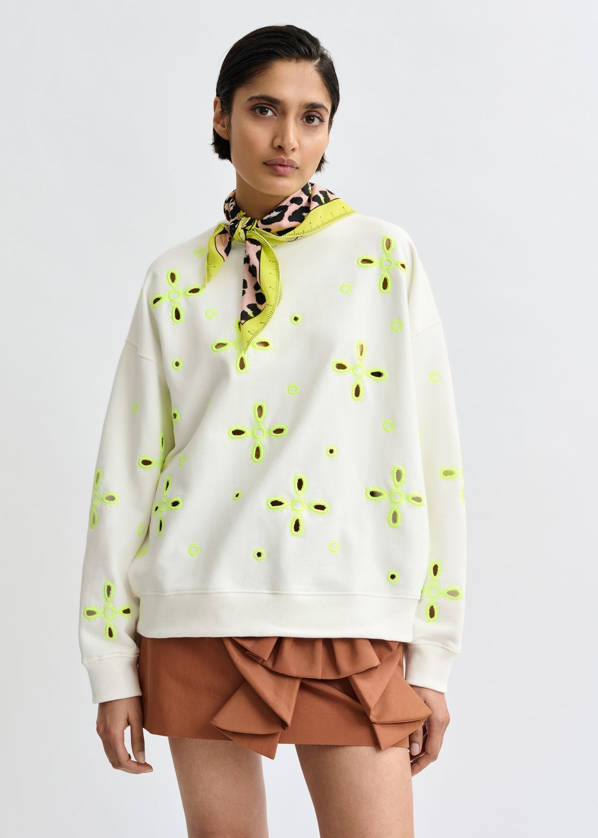 Jix Embroidered Sweatshirt