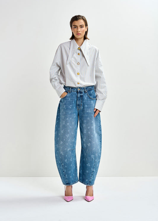 Jo1 Barrel Leg Jeans