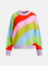 Jolor Striped Pullover - Combo1 Orange Brulee