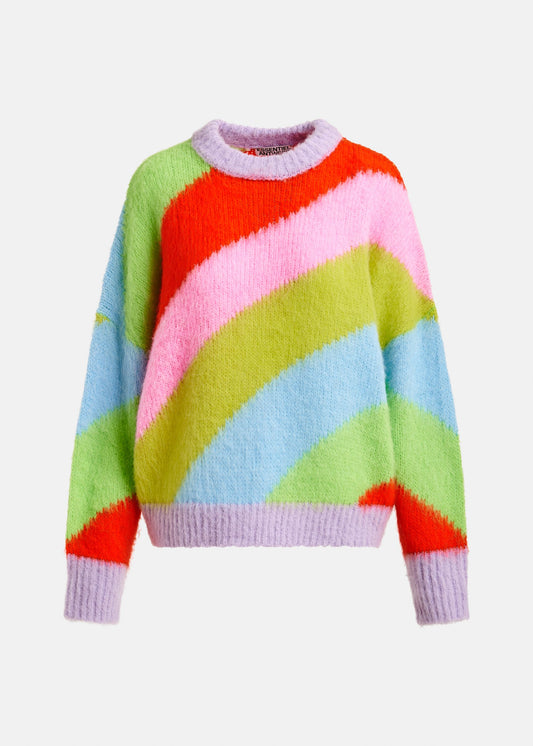 Jolor Striped Pullover - Combo1 Orange Brulee