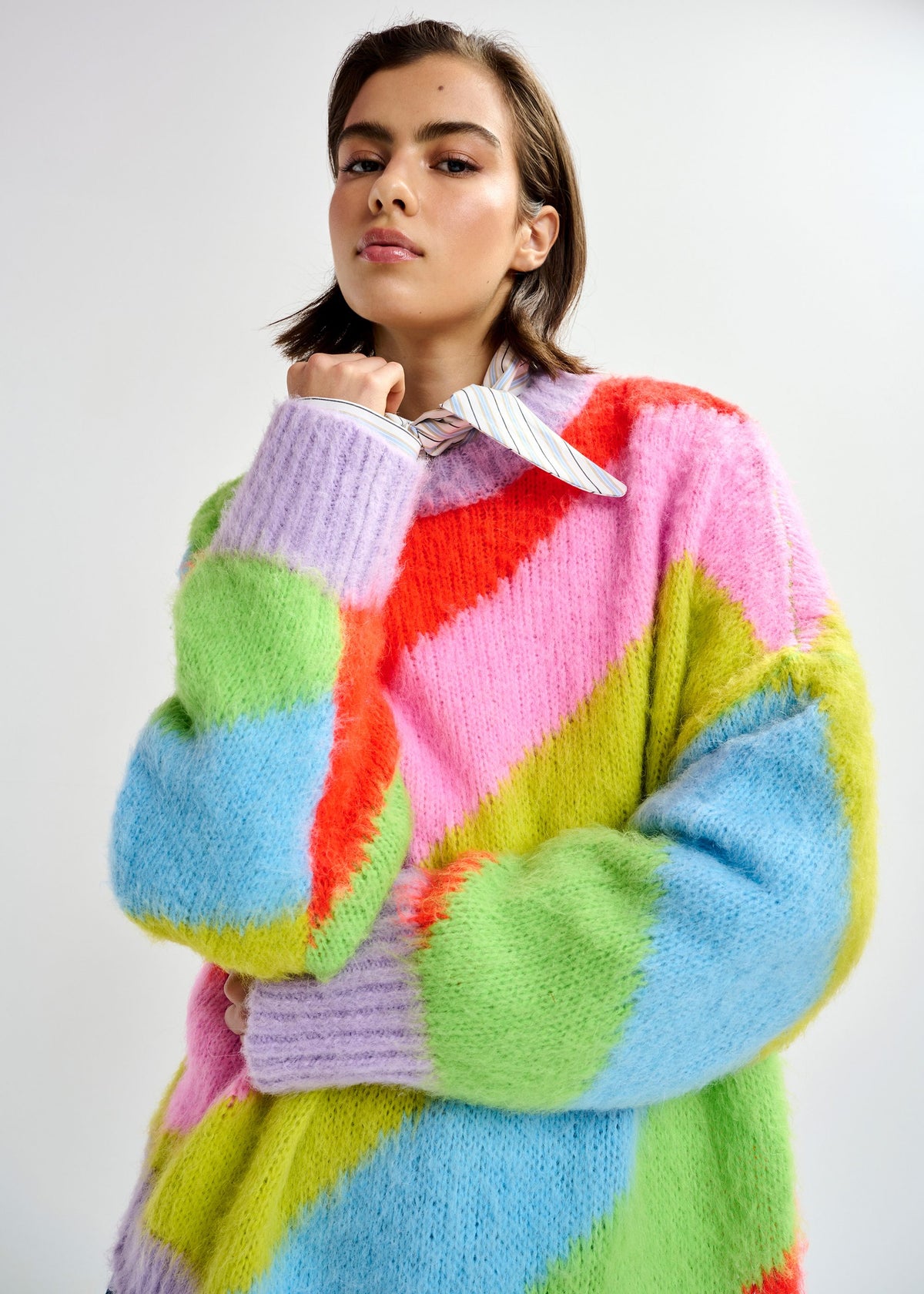 Jolor Striped Pullover