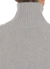 DONDUP - Polo Neck in Wool and Cashmere