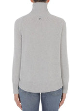 DONDUP - Polo Neck in Wool and Cashmere