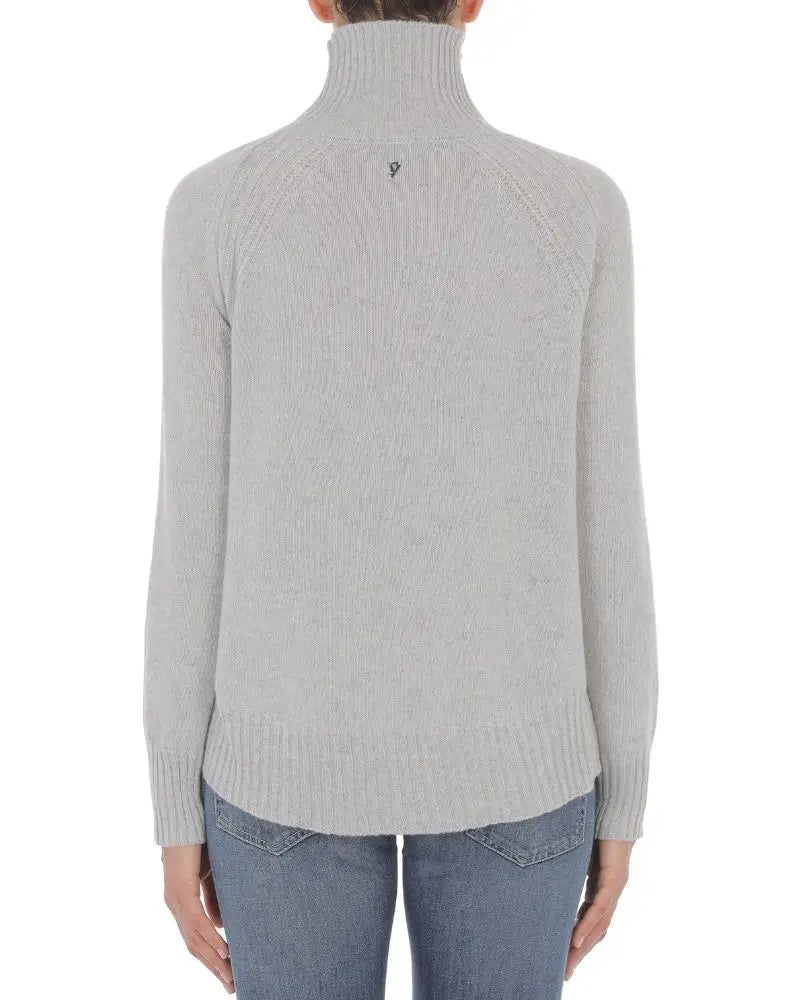 DONDUP - Polo Neck in Wool and Cashmere