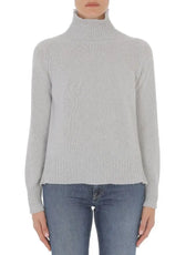 DONDUP - Polo Neck in Wool and Cashmere